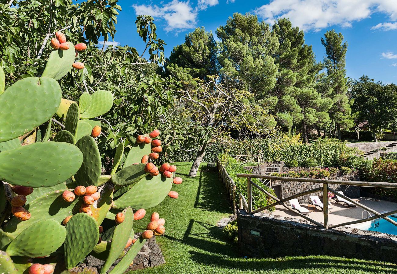 Villa in Ragalna - Romantic country house with pool near Etna, Sicily