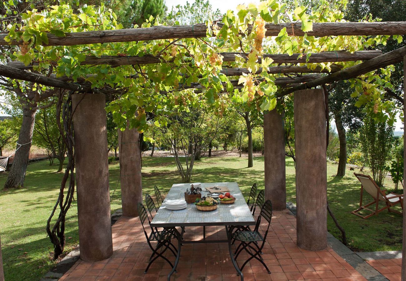 House in Trecastagni - Typical country villa for families near Etna, Sicily