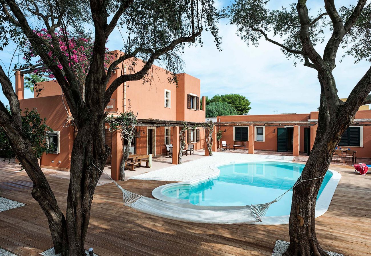 Villa in Marsala - Nice villa with pool, 1 km from sea, Marsala, Sicily - 10 pax