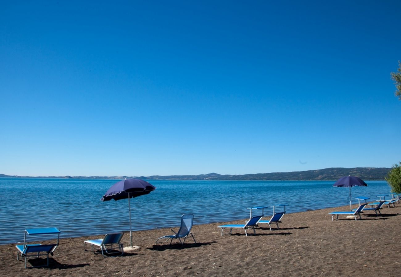 House in Bolsena - Olivella - House with view on the lake and Pool 