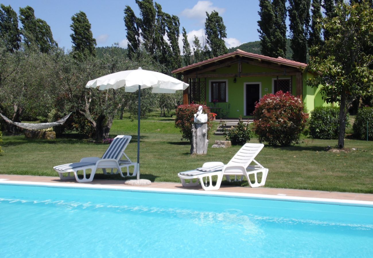 House in Bolsena - Olivella - House with view on the lake and Pool 