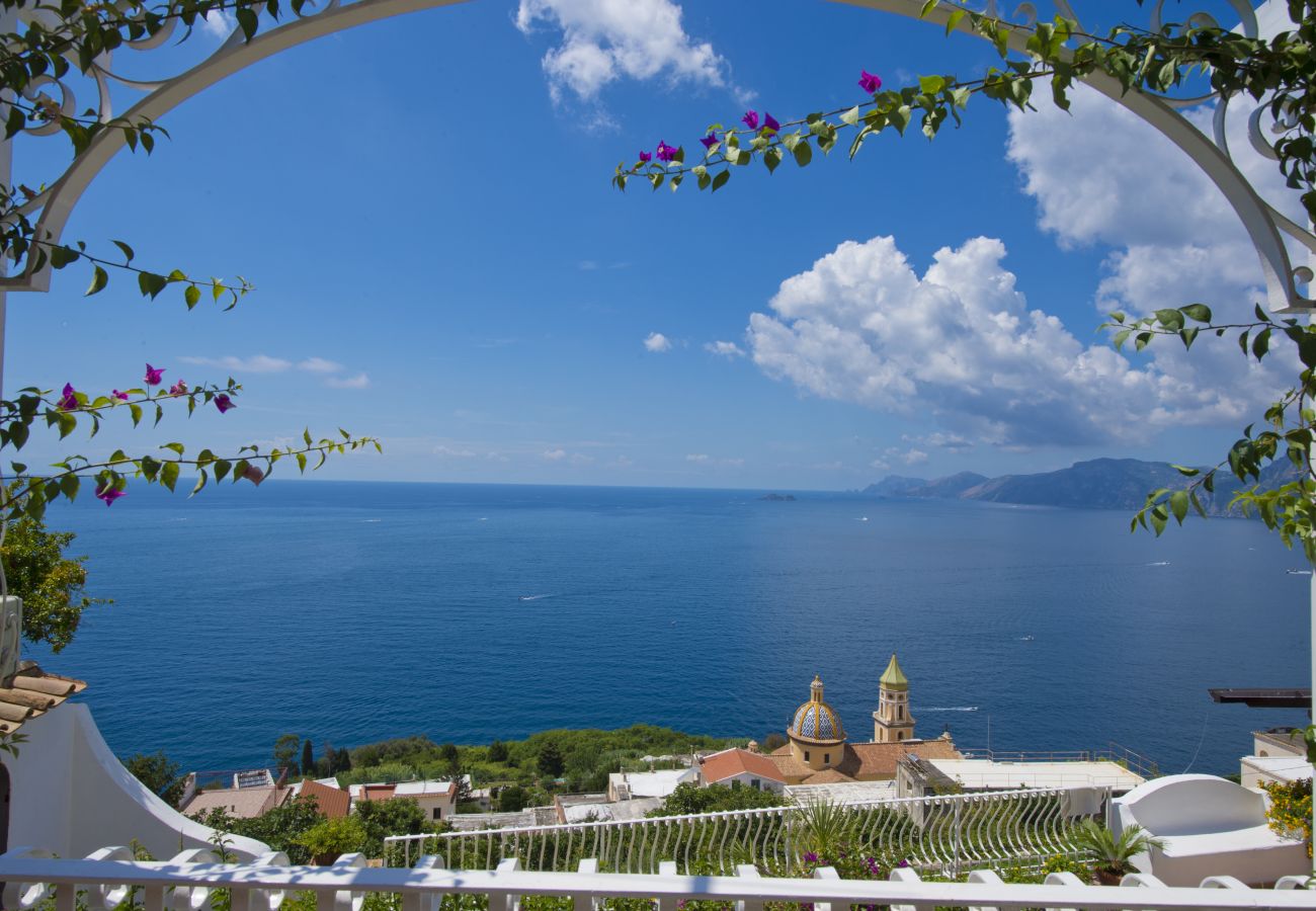 House in Praiano - Casa Sunset - Panoramic terrace overlooking Positano and Capri