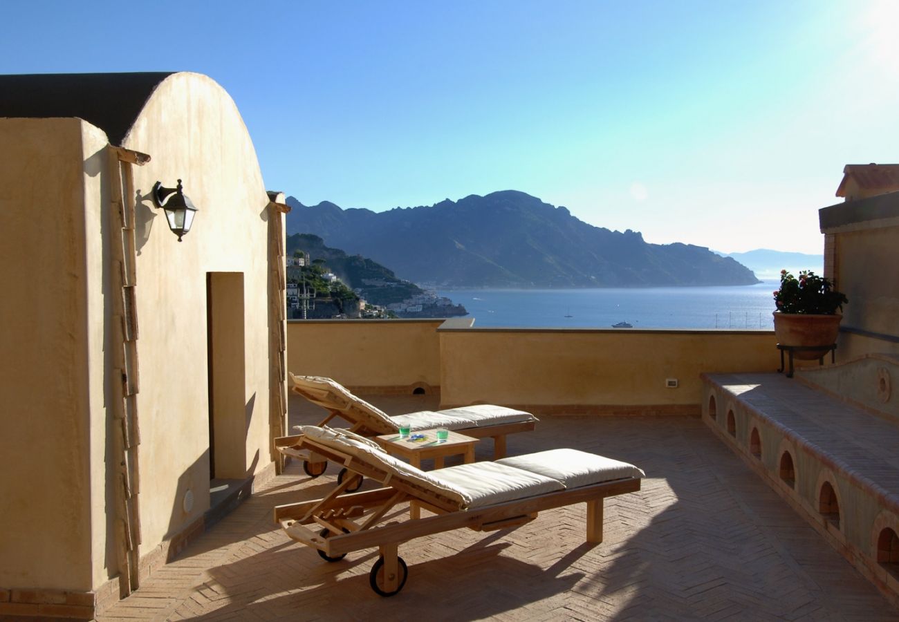 Villa in Amalfi - Villa Alba di Amalfi - With infinity pool and sea