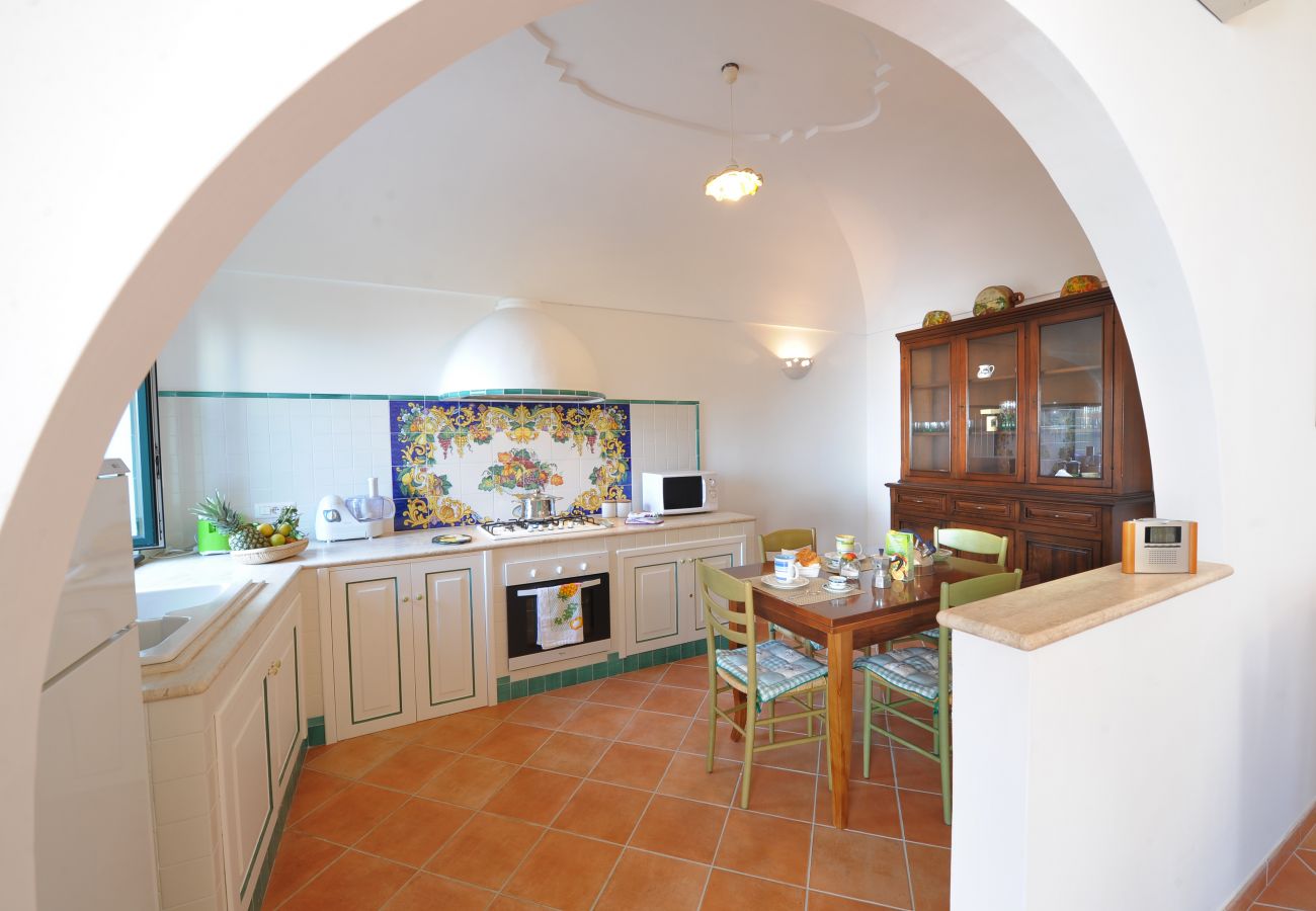 Villa in Praiano - Casa Alessia - Big terrace on the sea, ideal for large families