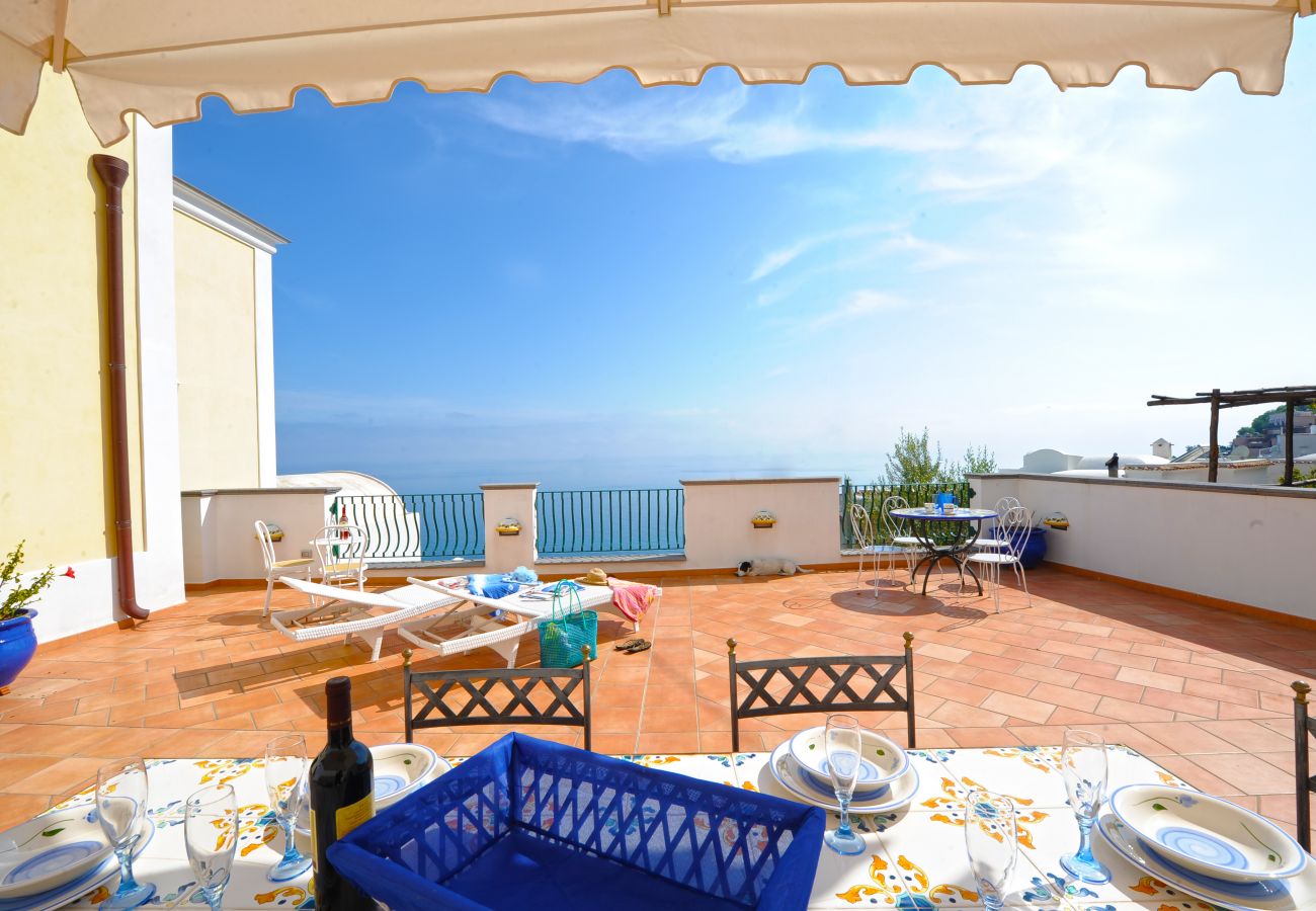 Villa in Praiano - Casa Giorgia - Sea view villa, ideal for large groups