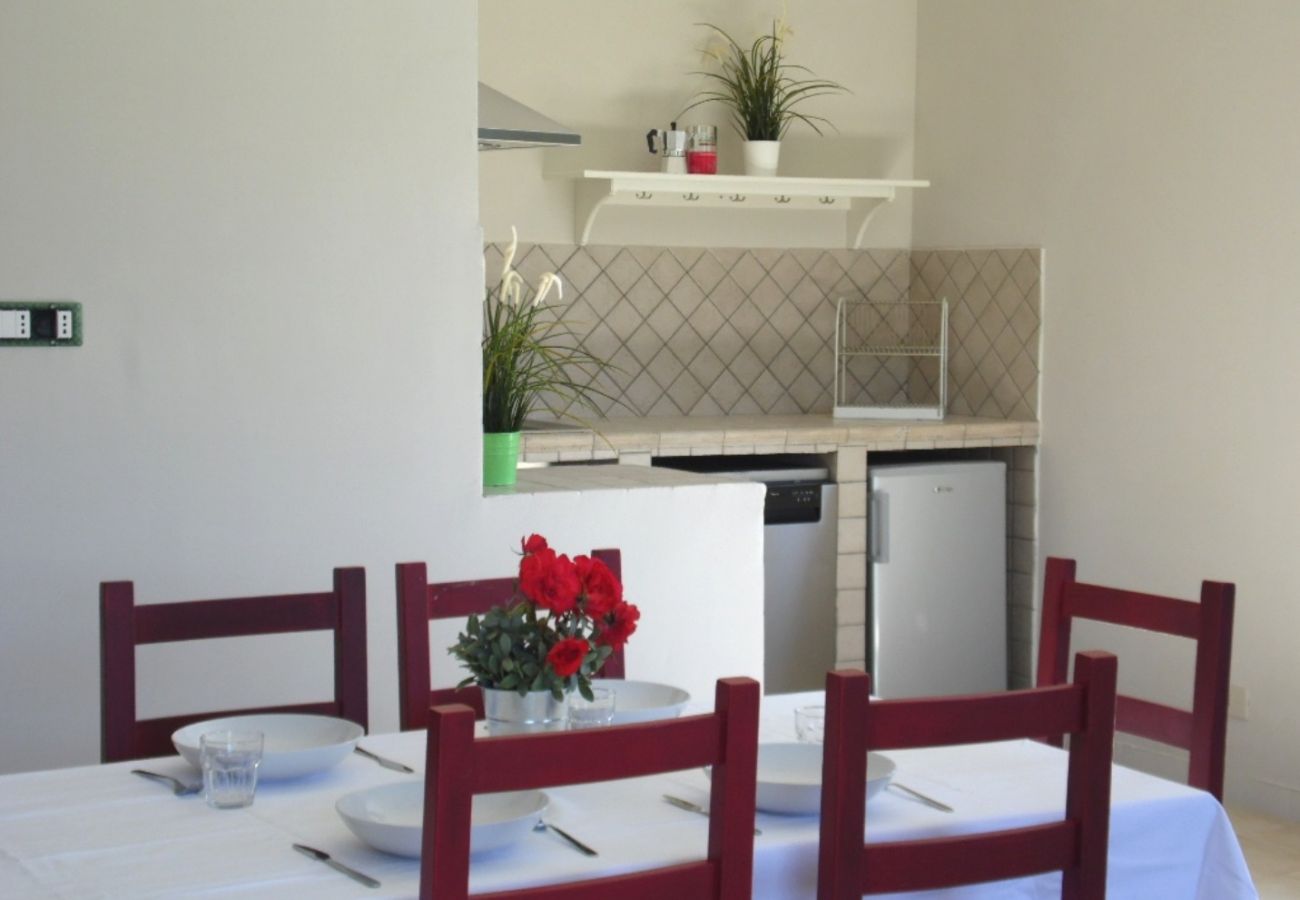 kitchen in the holiday home Tinia on Lake Bolsena