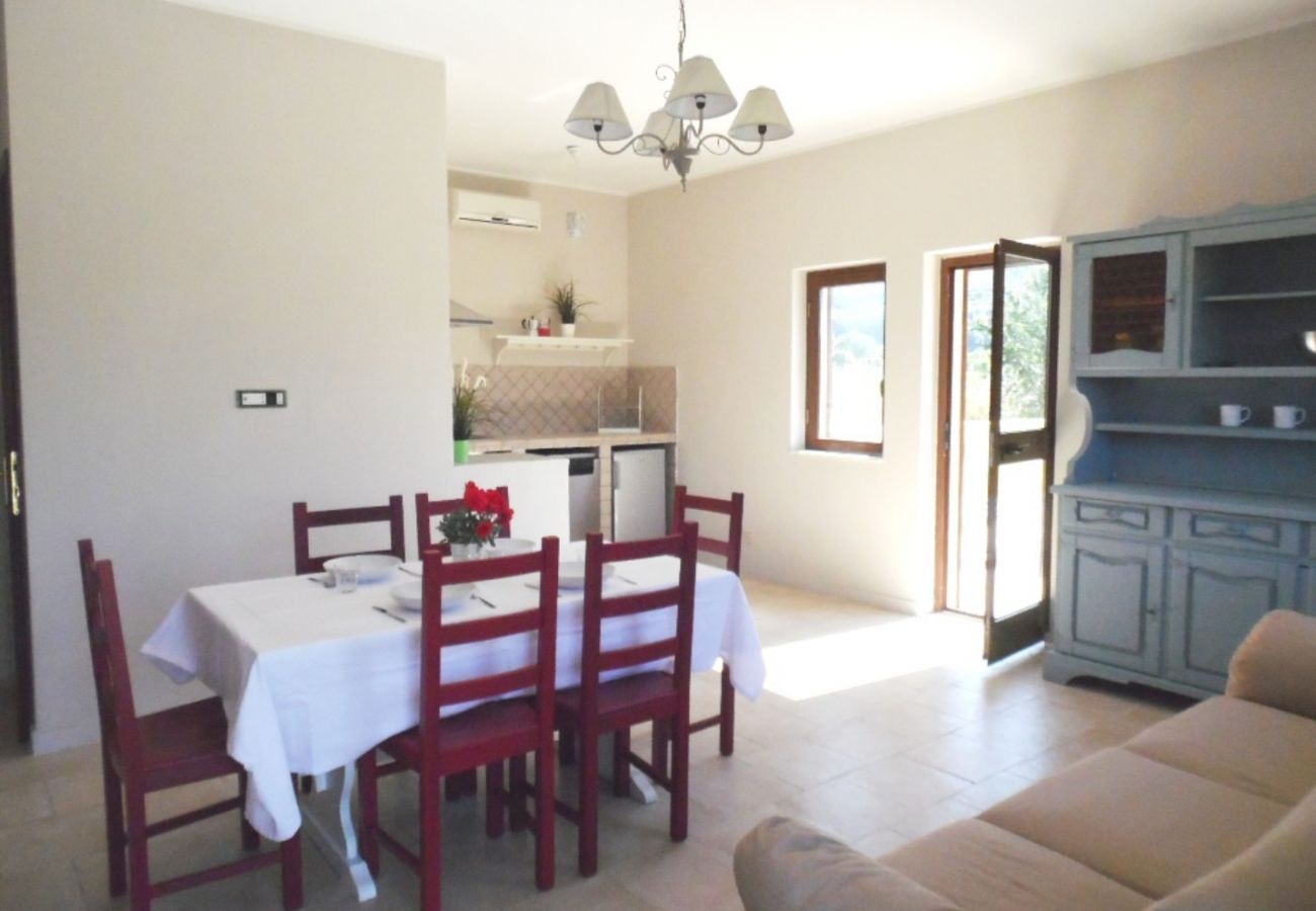 kitchen in the holiday home on Lake Bolsena