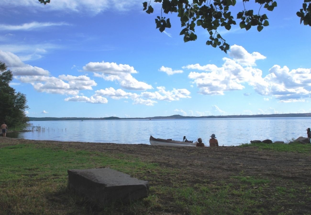 beach at Lake Bolsena - central Italy