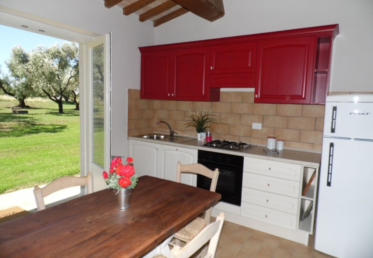 kitchen in the holiday apartment Losna  Bolsena