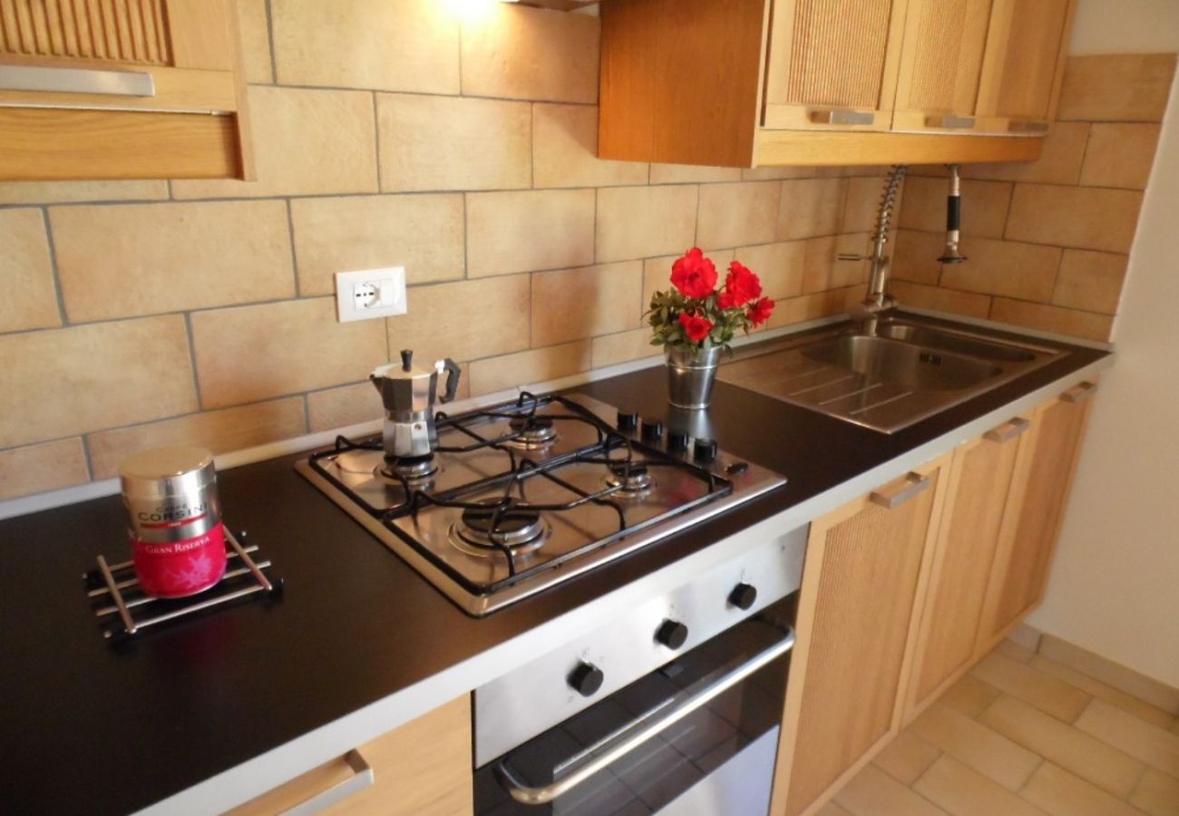 kitchen in the holiday apartment Maris on Lake Bolsena