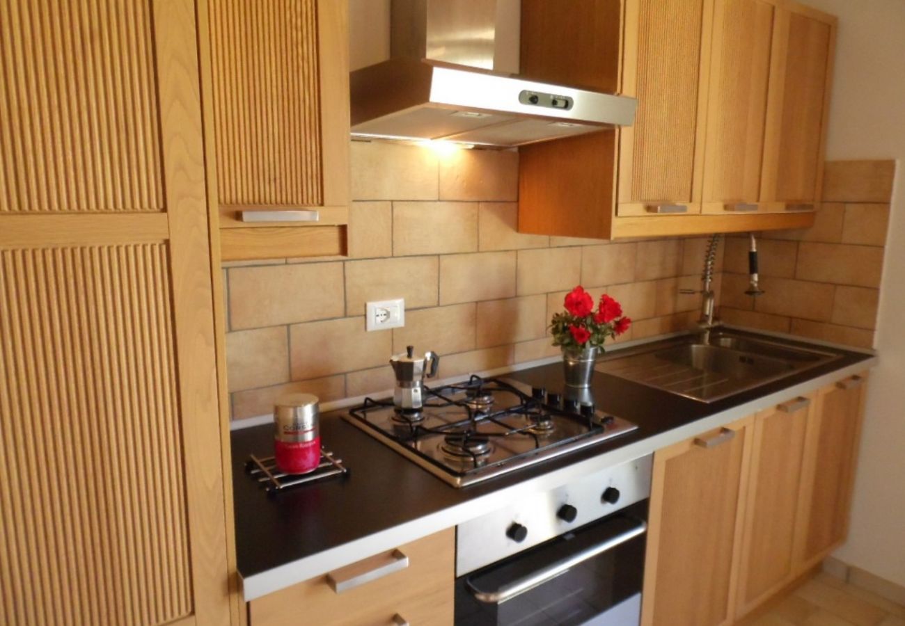 kitchen in the holiday apartment Maris on Lake Bolsena