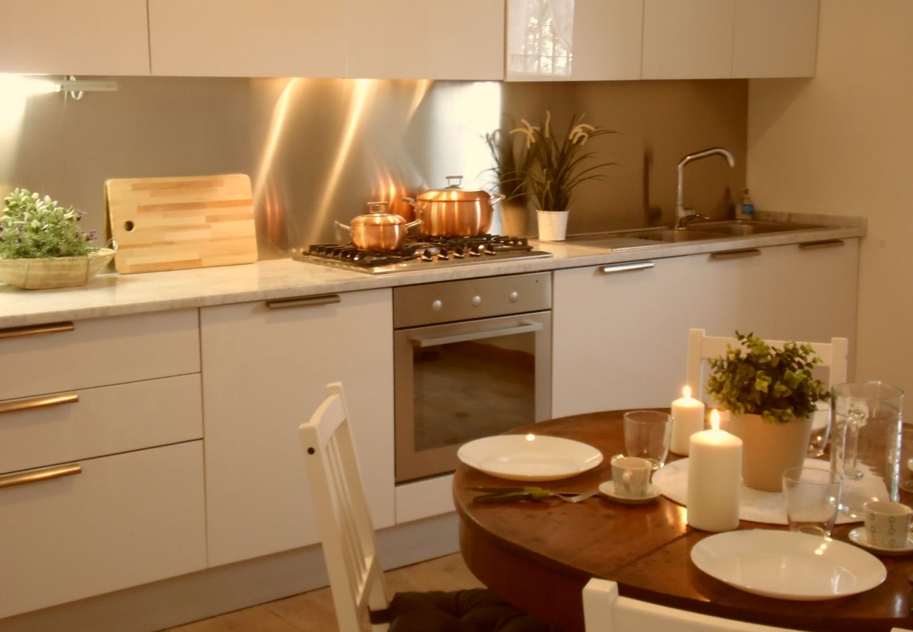 kitchen of the holiday house Vallalta in Montefiascone