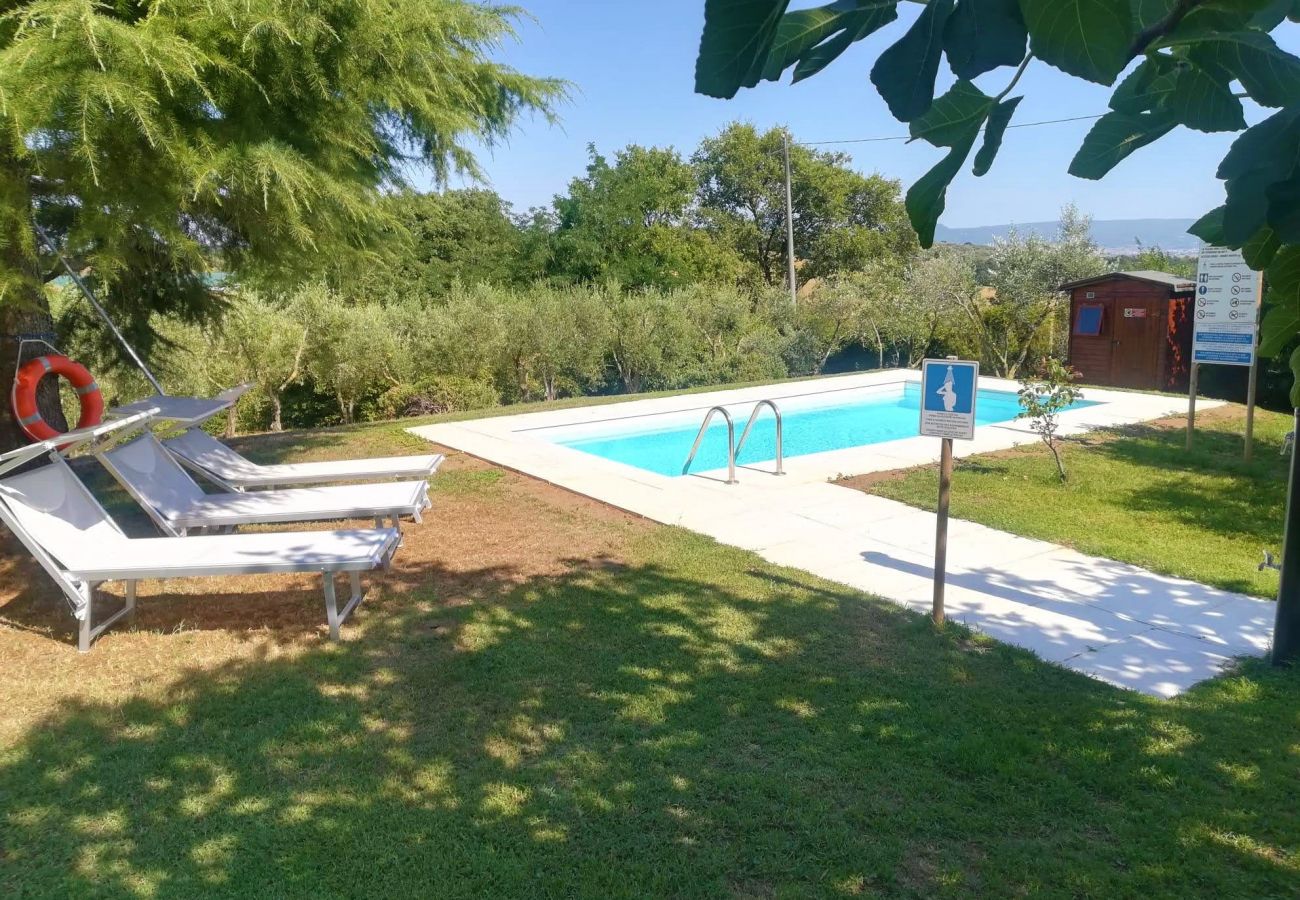 Villa in Montefiascone - Casale Vallalta - Single House with Pool