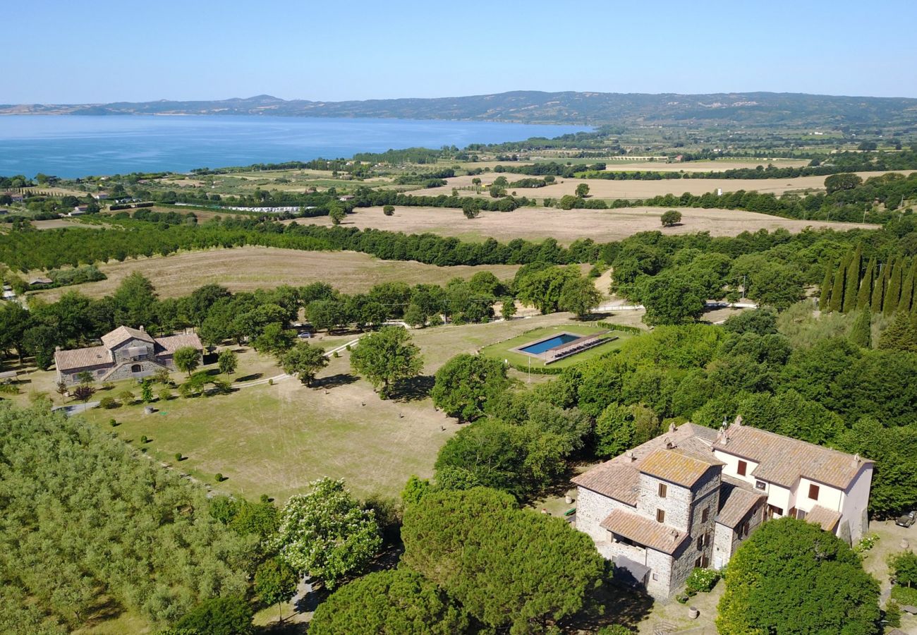 Apartment in Bolsena - Casa 3 - Appartment with saltwater Pool