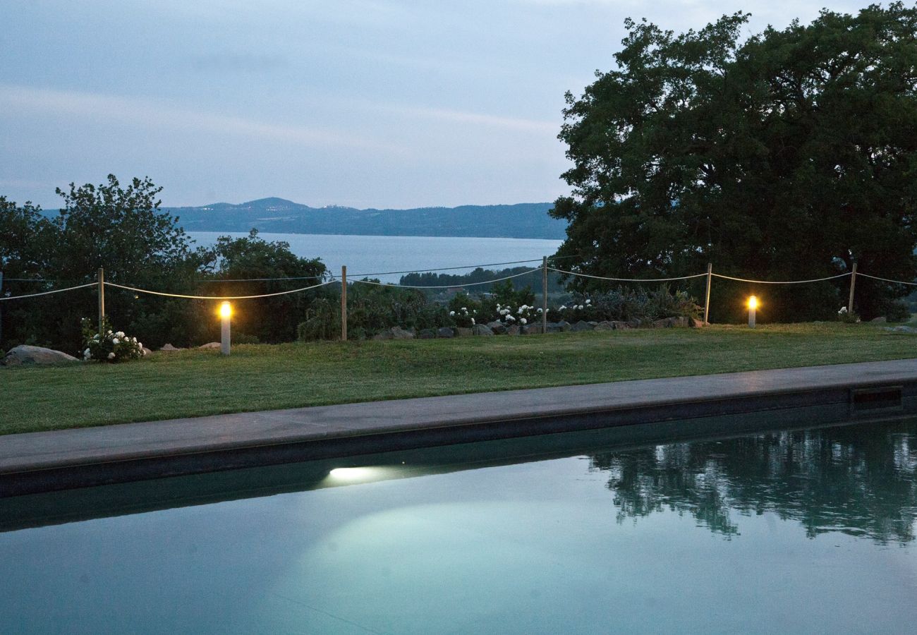 Apartment in Bolsena - Casa 3 - Appartment with saltwater Pool