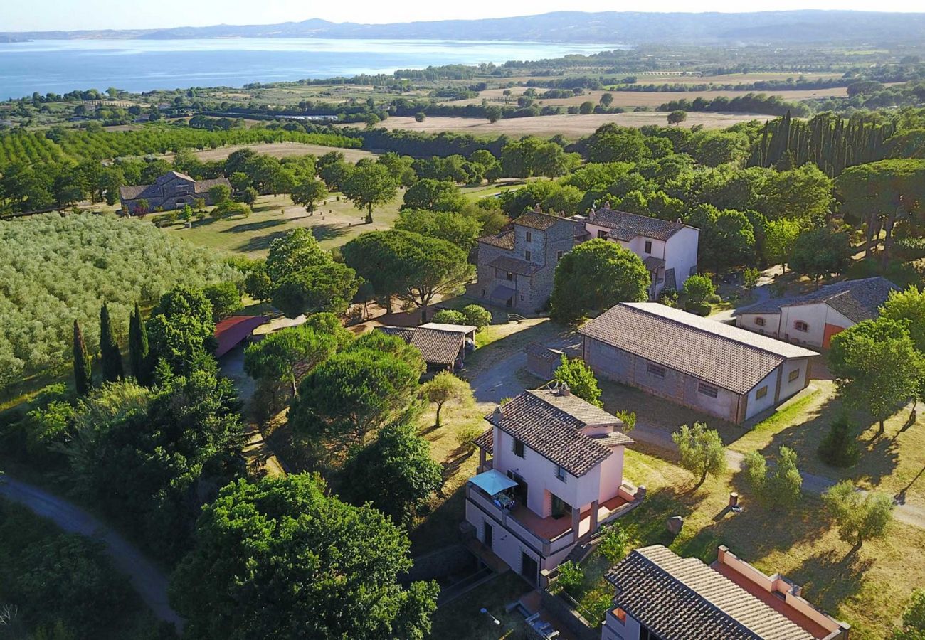 Apartment in Bolsena - Casa 3 - Appartment with saltwater Pool