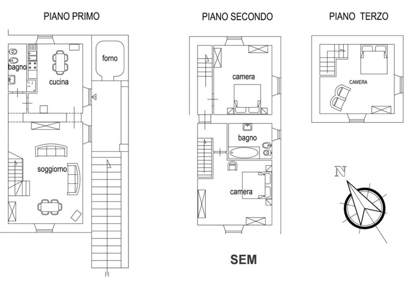 Apartment in Bolsena - Sem - History House with Saltwaterpool