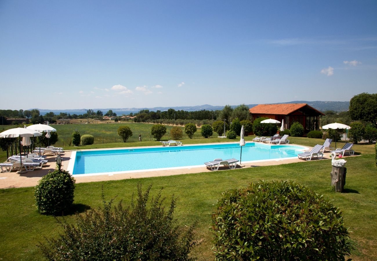 Apartment in Bolsena - Casa Contadino-Holiday Appartment with view on the lake