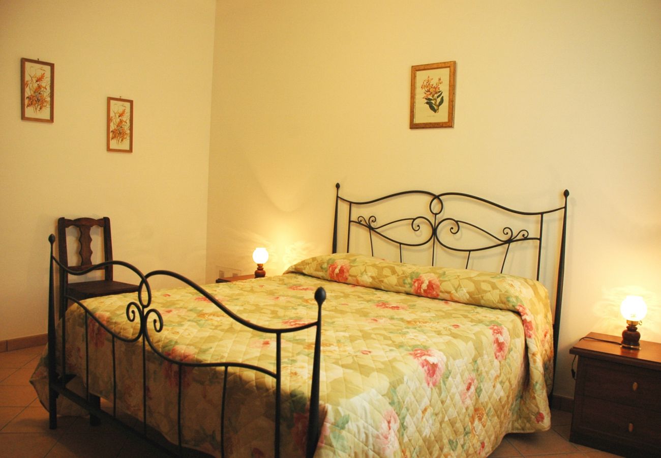 double bedroom in the holiday apartment by Lake Bolsena