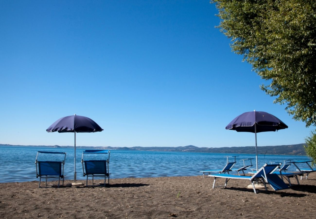 beach at Lake Bolsena