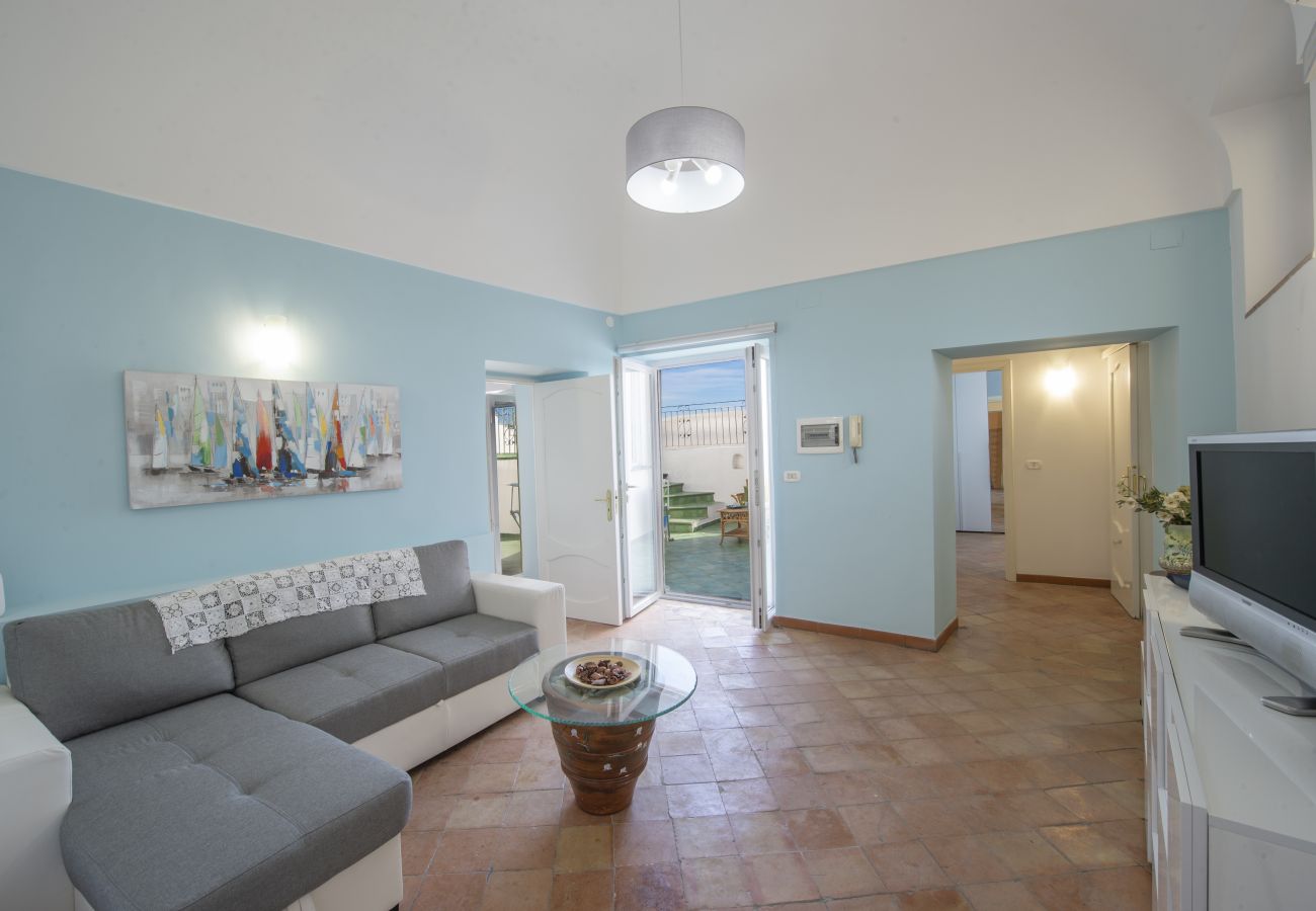 House in Praiano - Casa Punta Paradiso - Quiet and panoramic house with sea view