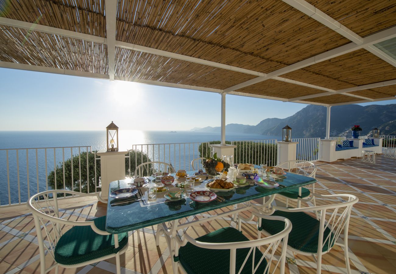 Villa in Praiano - Luxury Villa Malika - Breathtaking view of Capri and Positano