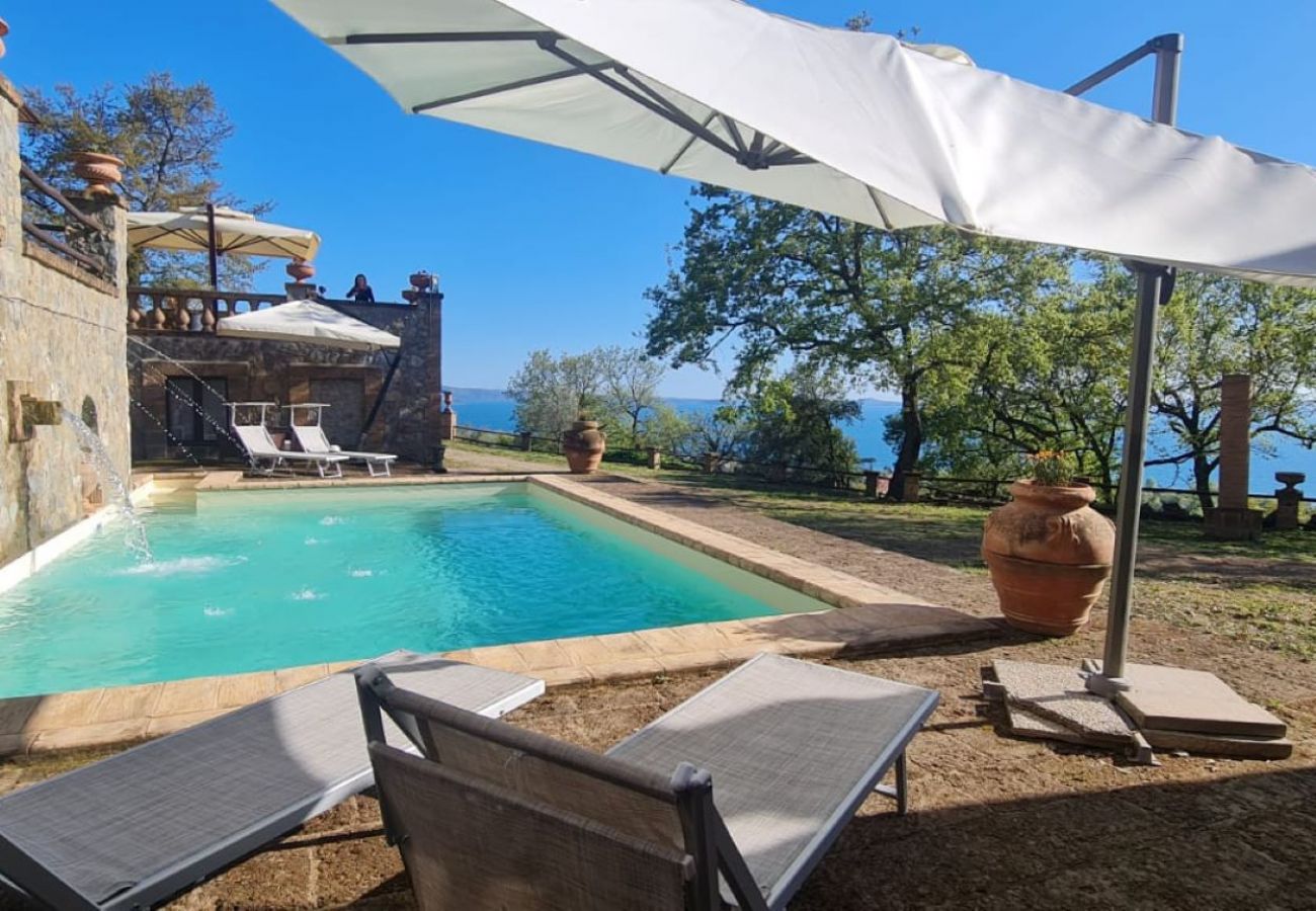 Apartment in Bolsena - Il Casale del Sughereto - Apartment in dream villa with pool