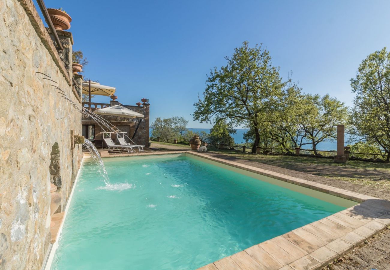 Apartment in Bolsena - Il Casale del Sughereto - Apartment in dream villa with pool