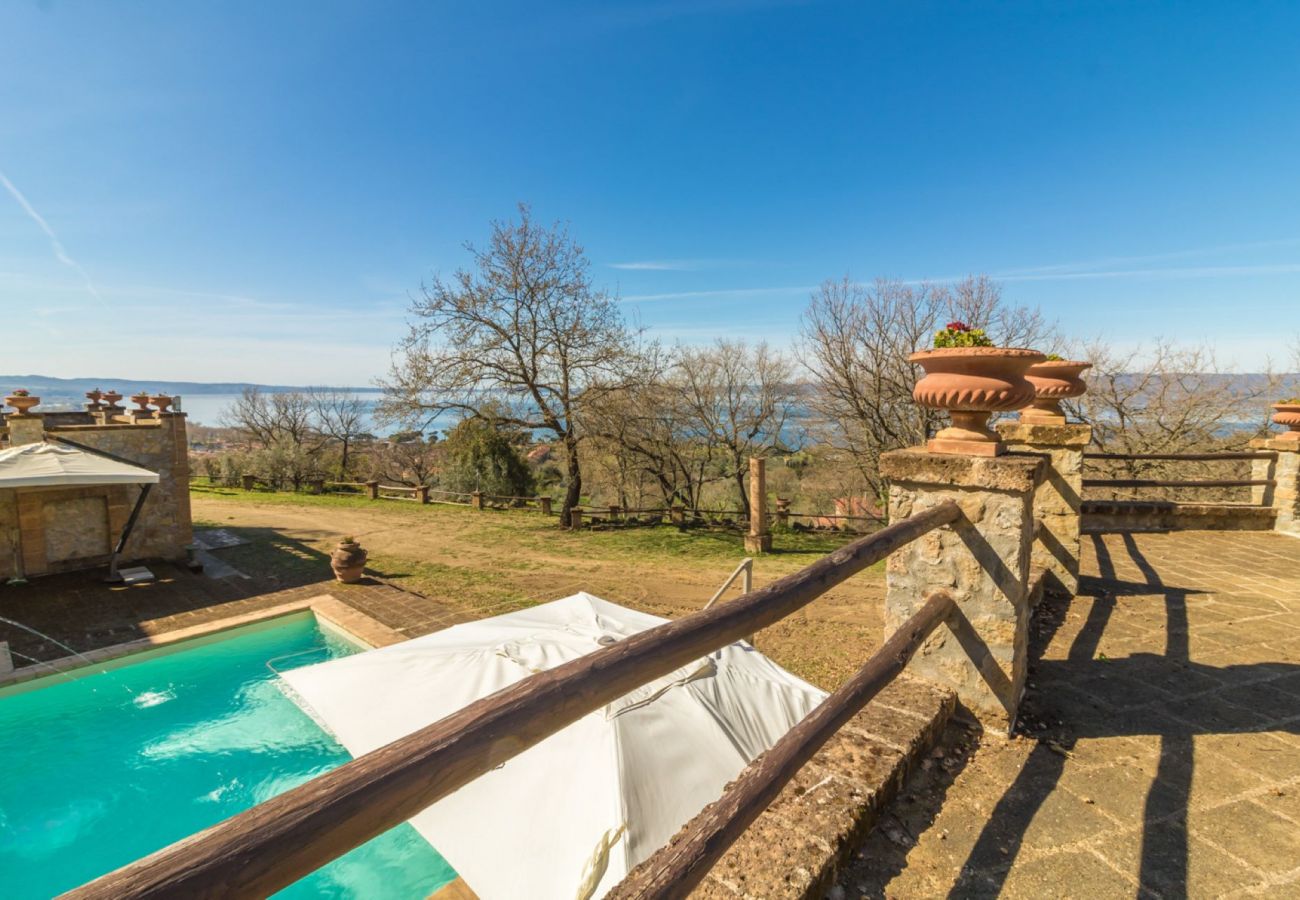 Apartment in Bolsena - Il Casale del Sughereto - Apartment in dream villa with pool