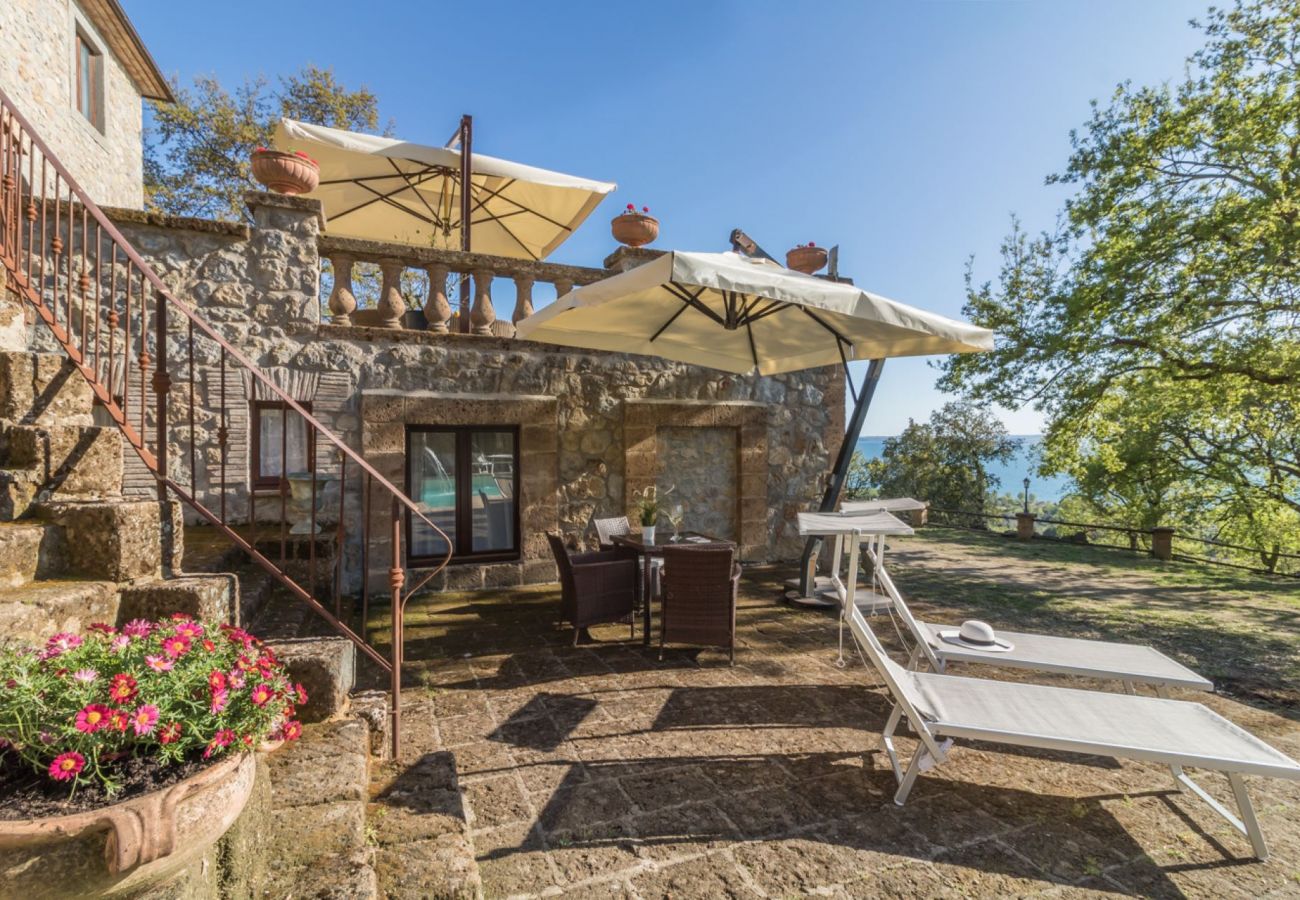 Apartment in Bolsena - Il Casale del Sughereto - Apartment in dream villa with pool