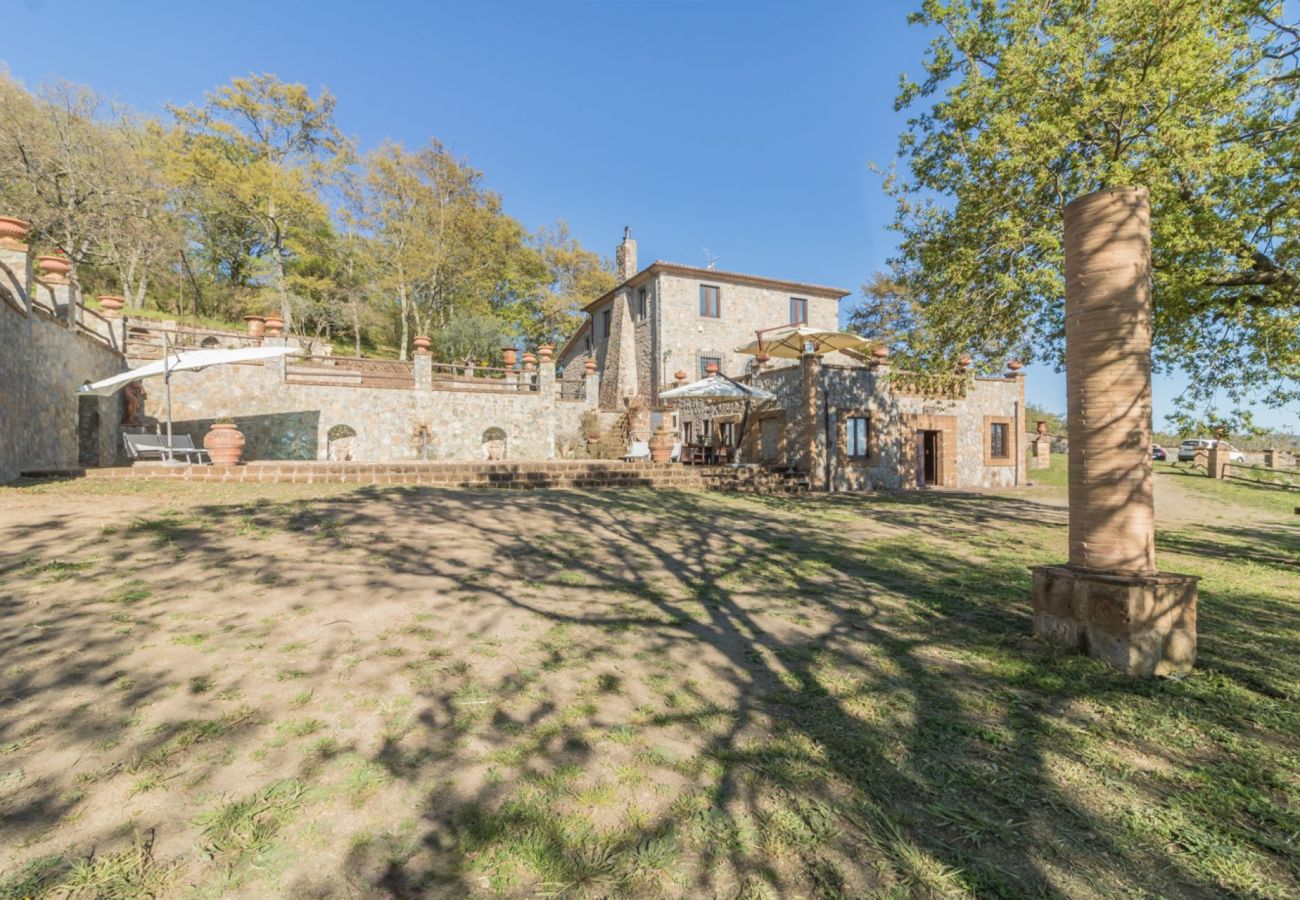 Apartment in Bolsena - Il Casale del Sughereto - Apartment in dream villa with pool