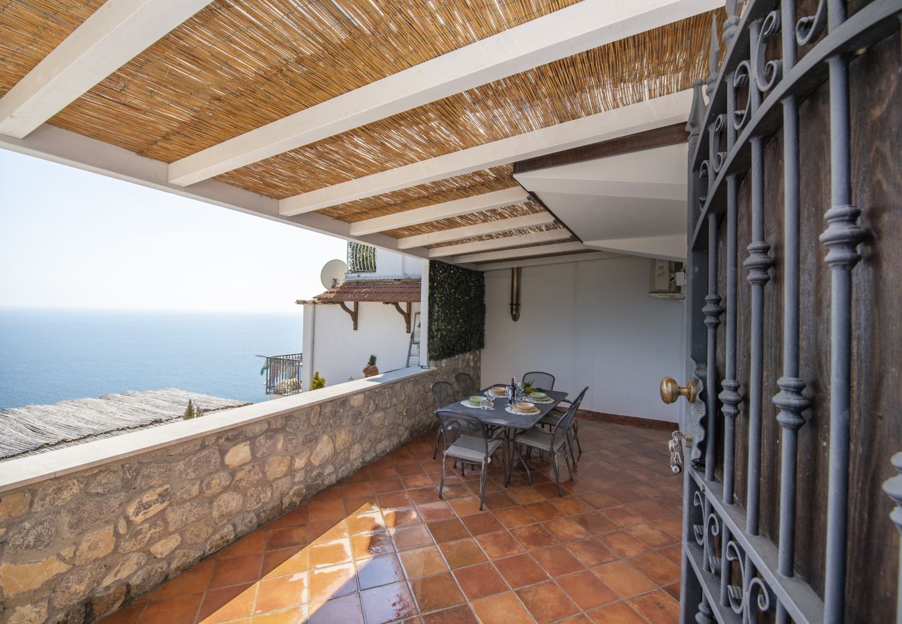 House in Praiano - Casa Il Riccio - House with garden and breathtaking view