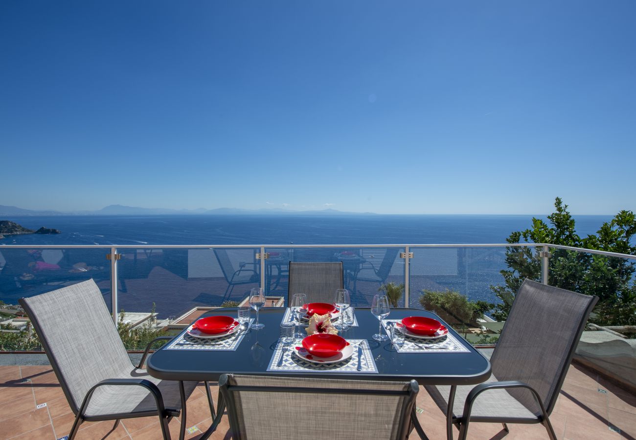 House in Praiano - La Dimora di Euribia - Suspended between sky and sea